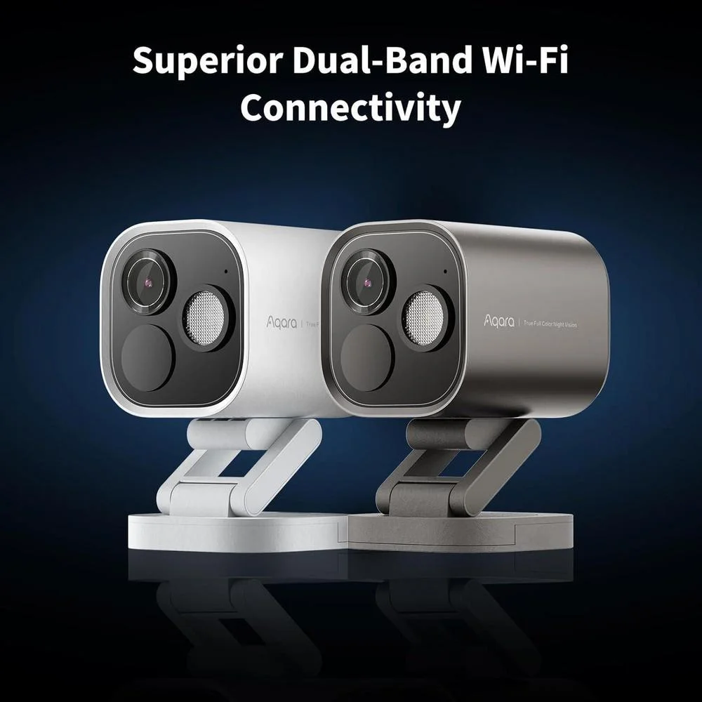 Aqara Cámara Hub G5 Pro 4MP WiFi de alta calidad con visión nocturna a color, soporte HomeKit Video Seguro, detección AI y Zigbee