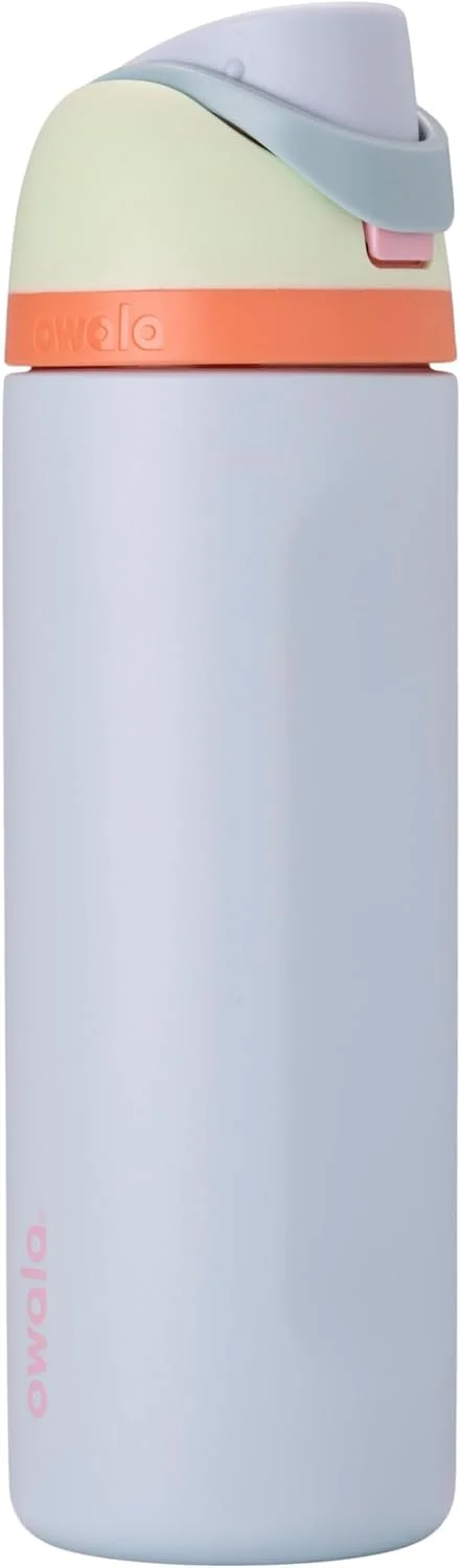 Botella de agua Owala FreeSip acero inoxidable 24 oz Beach House