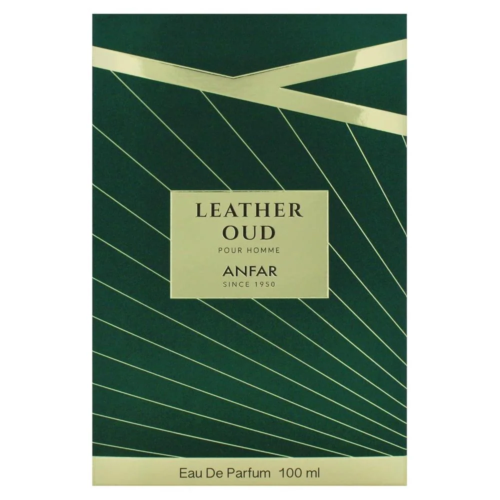 Leather Oud para hombre, fragancia amaderada con vetiver, sándalo, pachulí, amyris, cedro, clavo y cardamomo