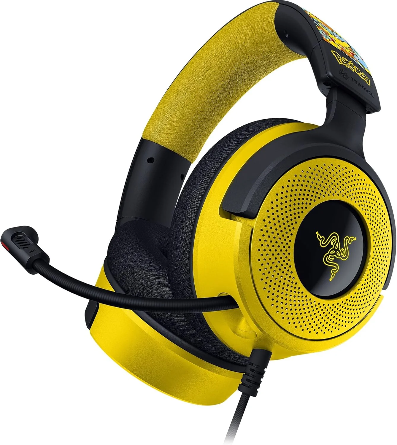 Razer Kraken V4 X Wired USB-C & Type A Gaming Headset, Pokémon Edition
