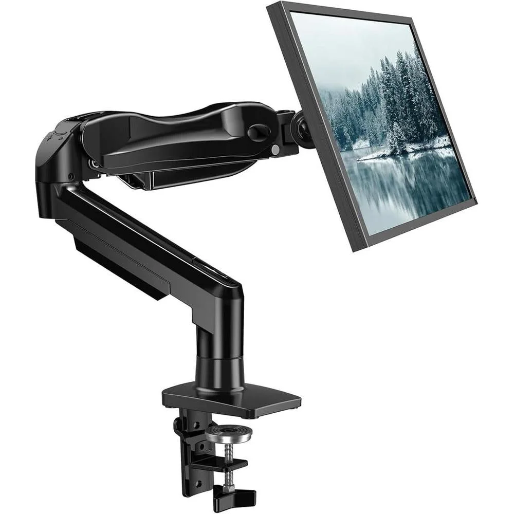 Base para monitor Huanuo FlowLift single mount ajustable 13 a 32 pulgadas