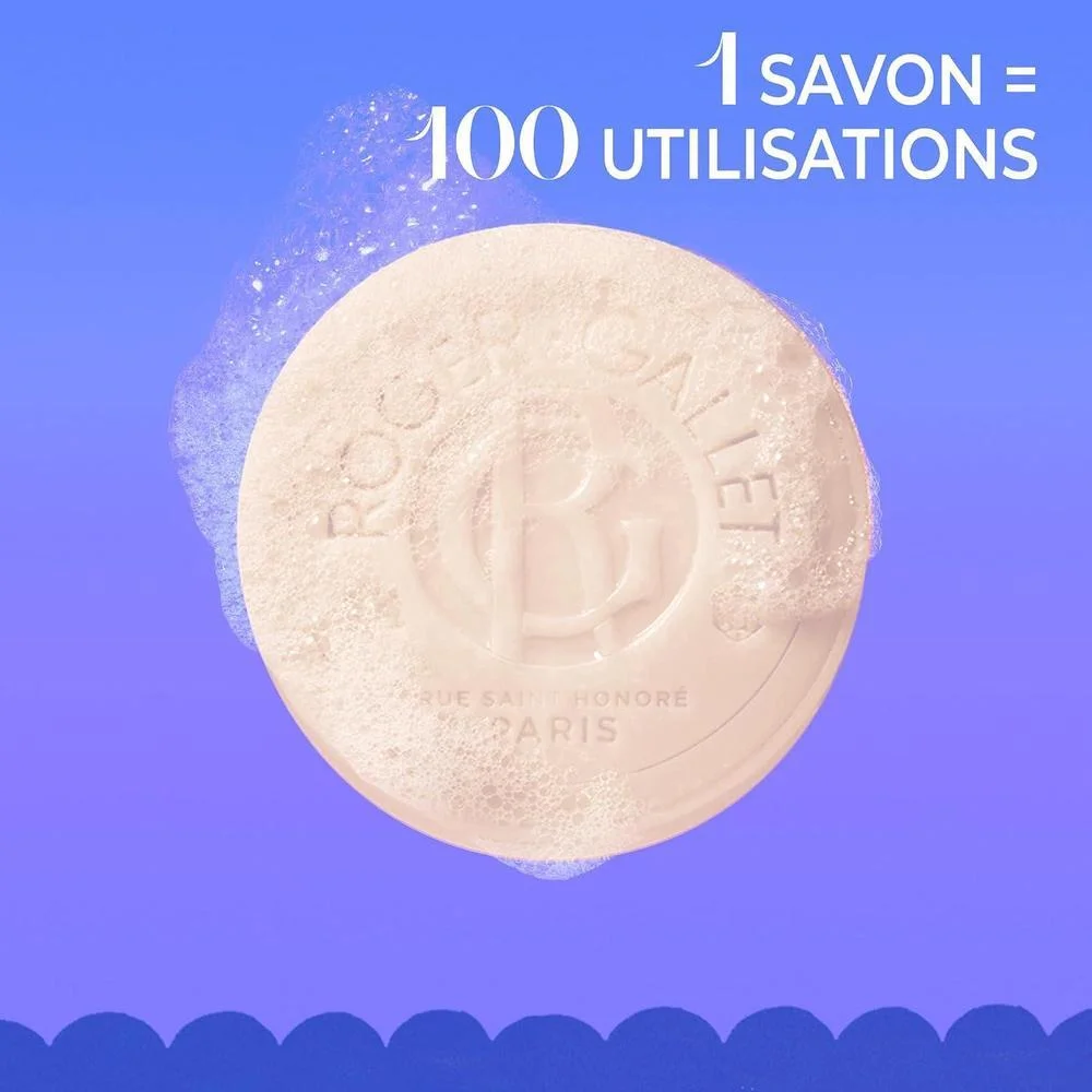 ROGER & GALLET Gel de baño y jabón corporal para mujer, Lavande Royale, fragancia hidratante para piel sensible