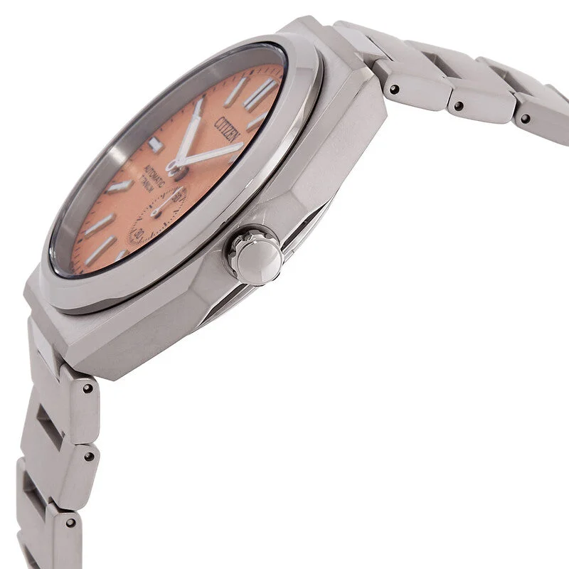Citizen Zenshin Automático - Esfera Salmón, Hombre 40.5mm (NJ0180-80Z)