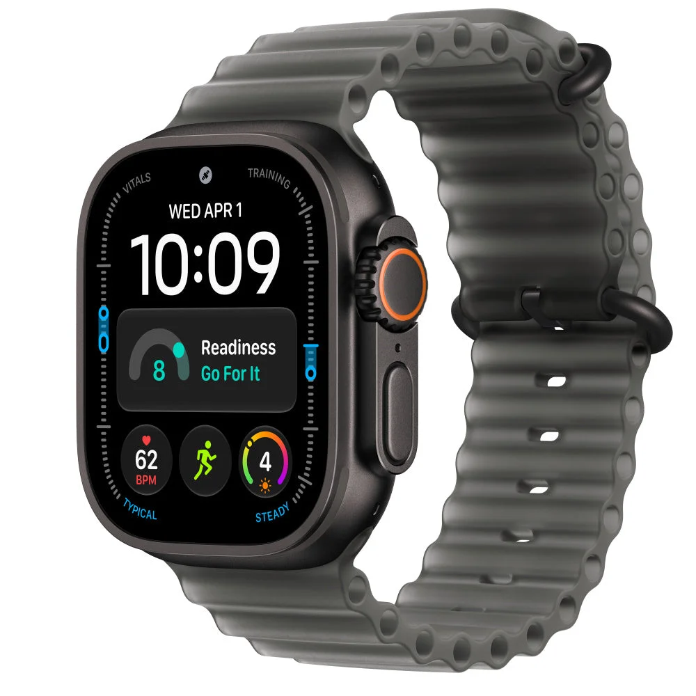 Apple Watch Ultra 4 GPS + Cellular 49mm Black Titanium (2026) | Ocean Alpine Trail Milanese