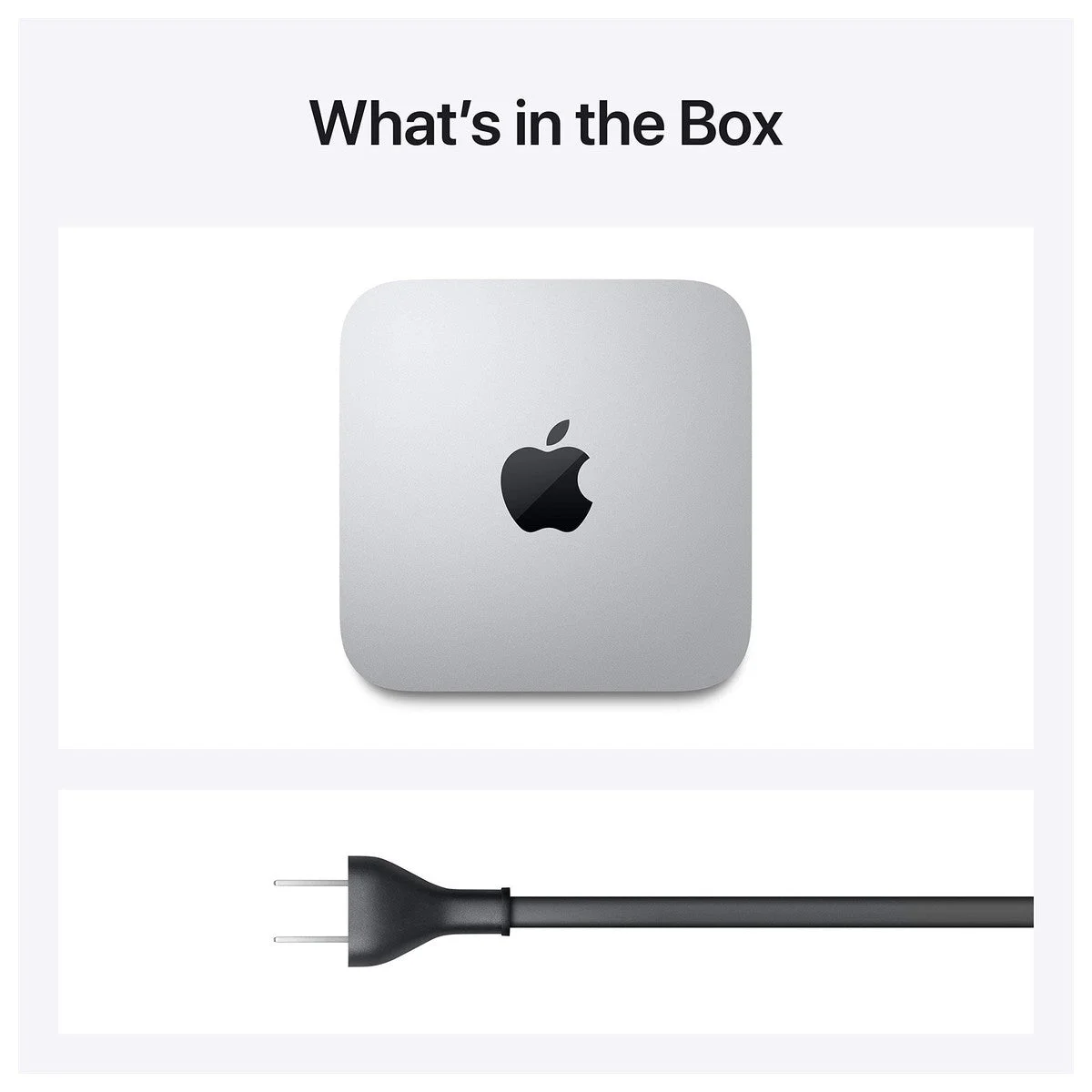 Apple Mac Mini 2020 con Chip M1 de Apple, 8 GB RAM, Almacenamiento SSD 256 GB, plata (renovado)