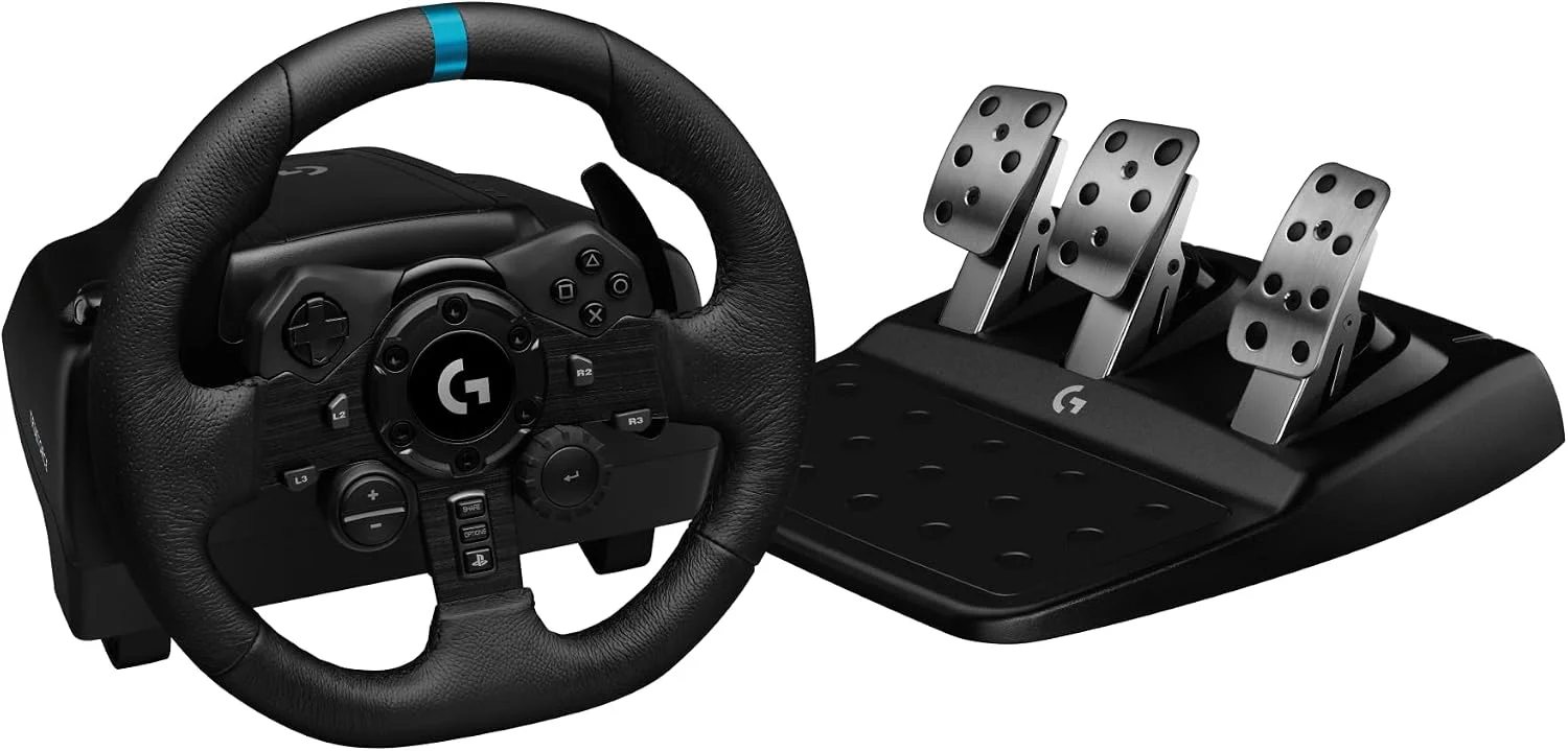 Logitech G923 Racing Wheel and Pedals for Playstation/PS5/PS4 & PC