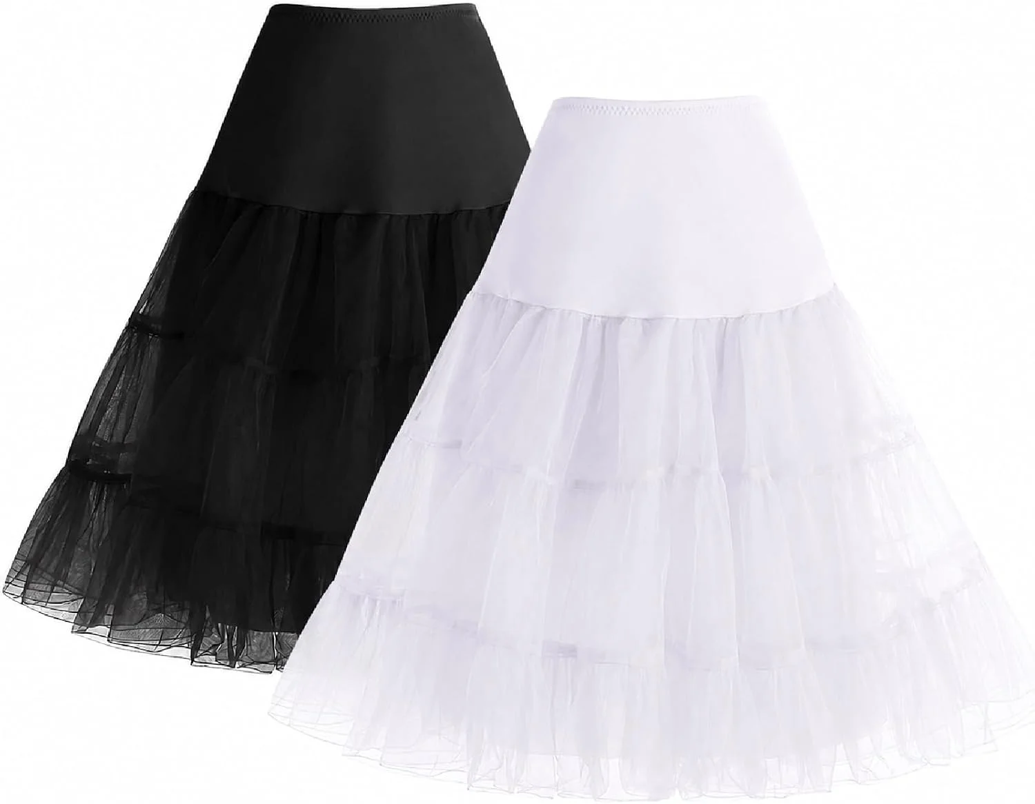 Bbonlinedress 50s Petticoat Vintage Rockabilly Underskirt Tutus