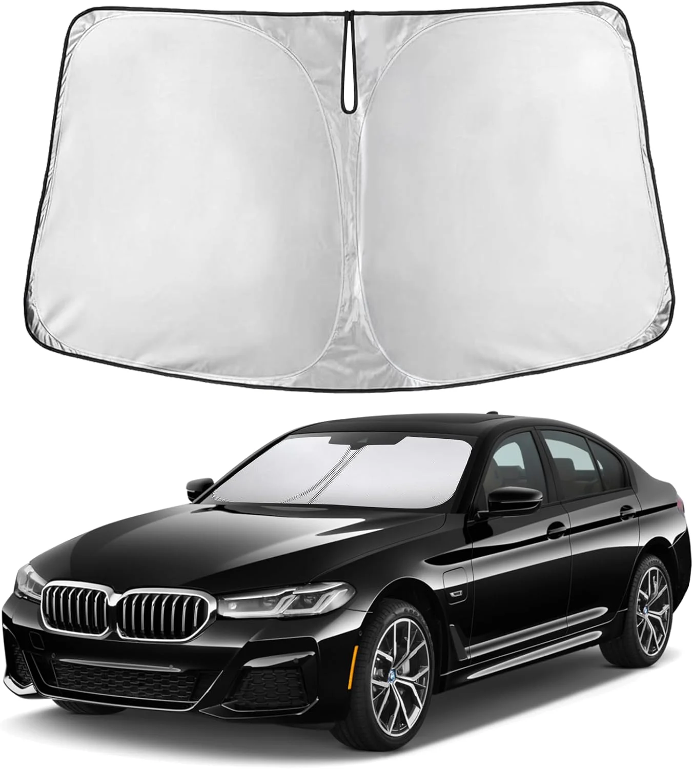 Parasol para parabrisas EcoNour compatible con BMW Serie 5 G30 G31 2017-2023