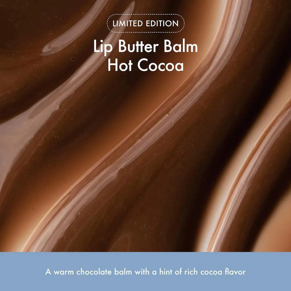 The Holiday Trio Set con Lip Butter Balm en Hot Cocoa & Toasted Marshmallow