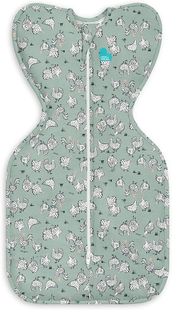 Love to Dream Swaddle Up Baby Sleep Sack | 1.0 TOG, 8-13lbs, Olive