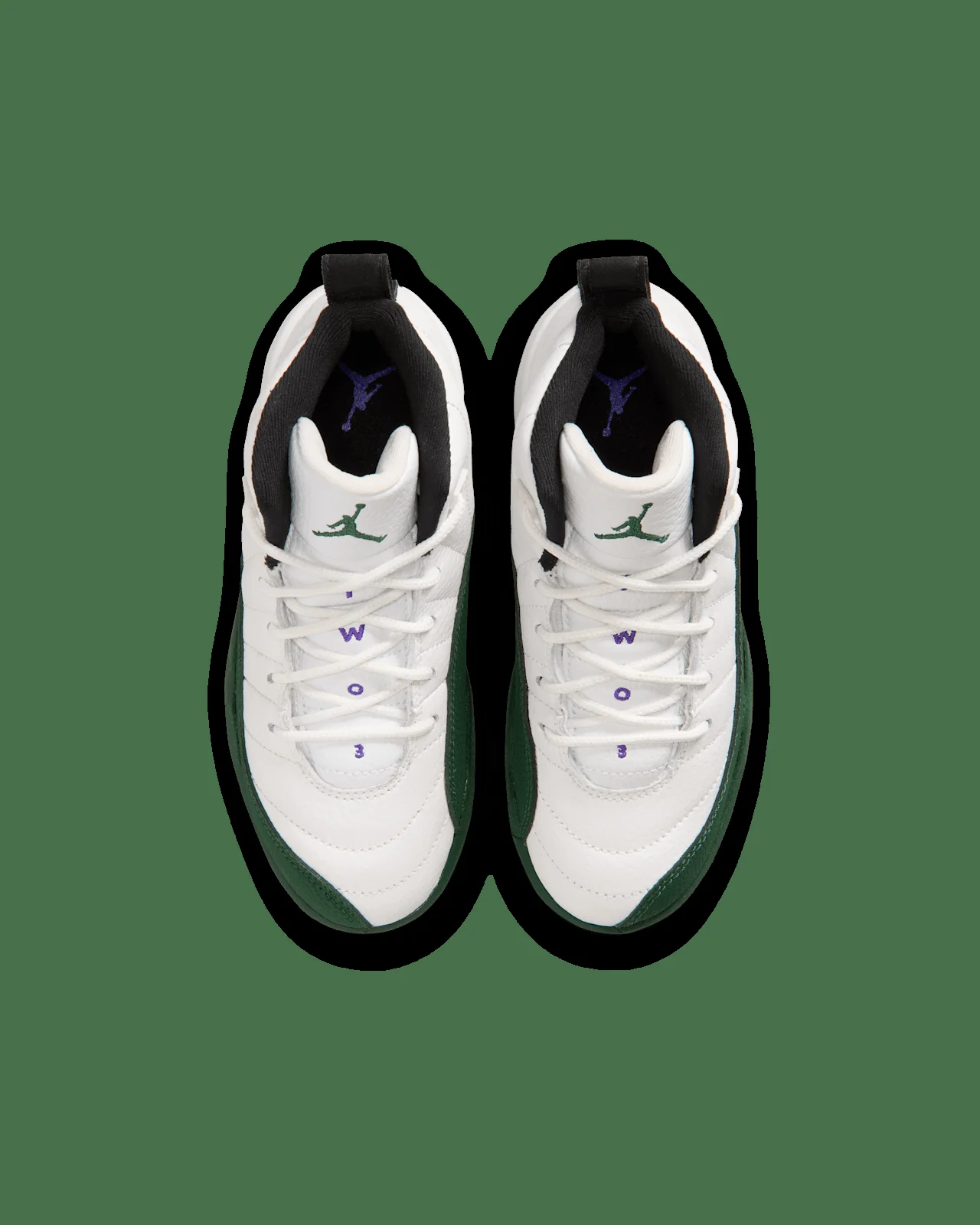 Nike Air Jordan 12 Retro Summit White Gorge Green