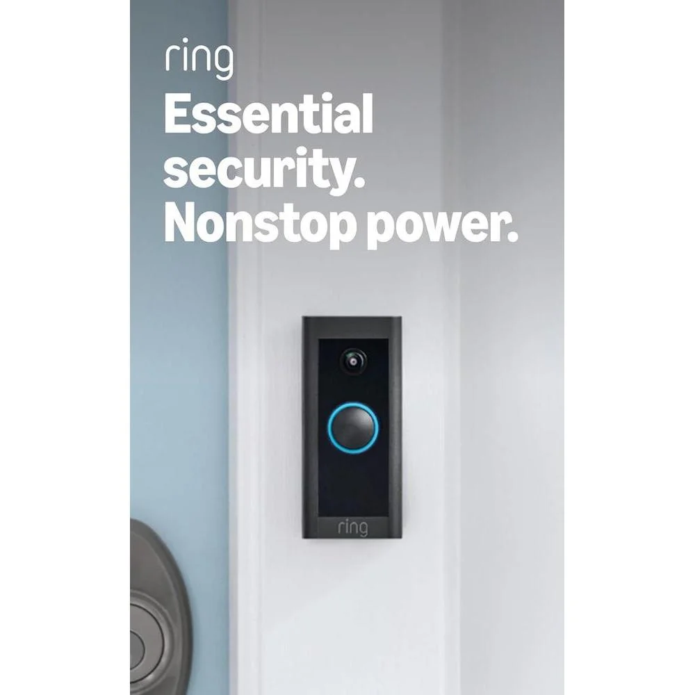 Ring Video Doorbell Wired, HD doorbell camera with Two-Way Talk, real-time alerts, and Advanced Motion Detection (wiring required) (2021 release)