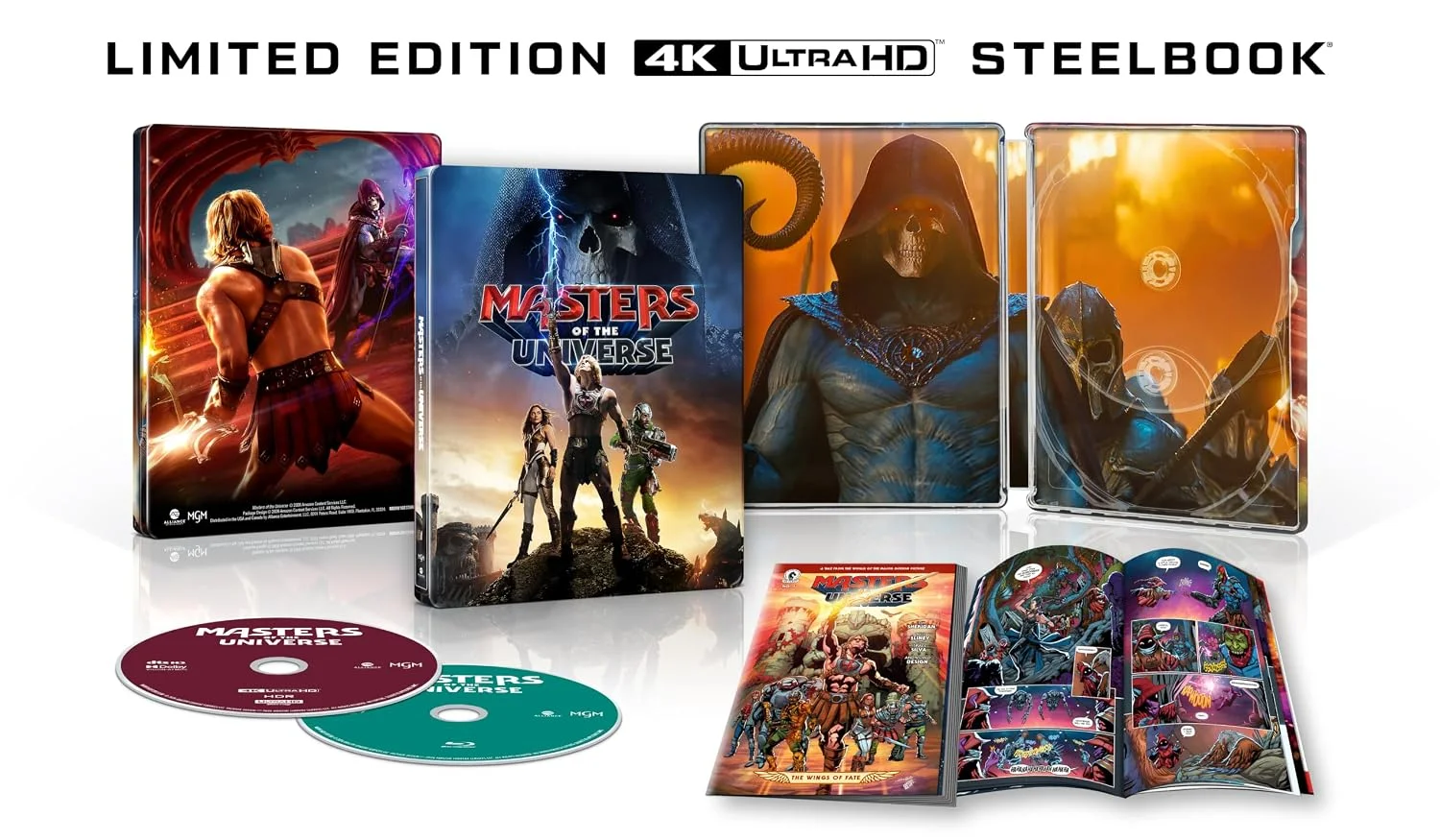 DVD/Blu-ray Masters of the Universe 4K UHD Steelbook