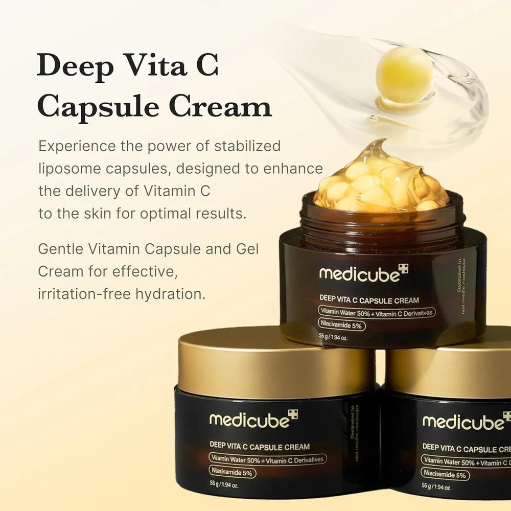 Hidratante en Cápsulas Doradas con Vitamina C Profunda 57ml