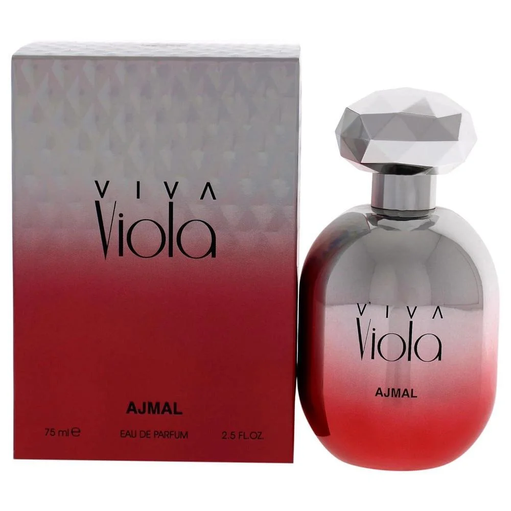 Ajmal Viva Viola EDP para mujer - Fragancia oriental floral de larga duración fabricada en Dubái