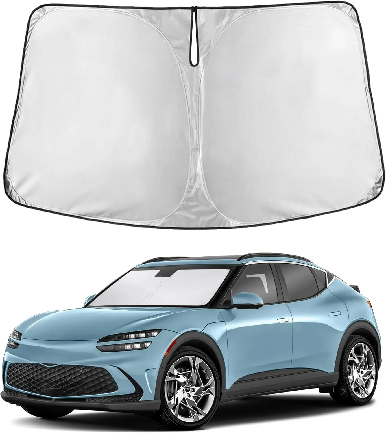 Parasol para parabrisas EcoNour compatible con Genesis GV60 2023-2026