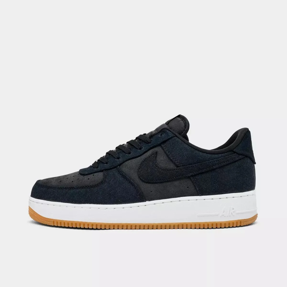 Nike Men's Nike Air Force 1 '07 LV8 Casual Shoes Black/Dark Smoke