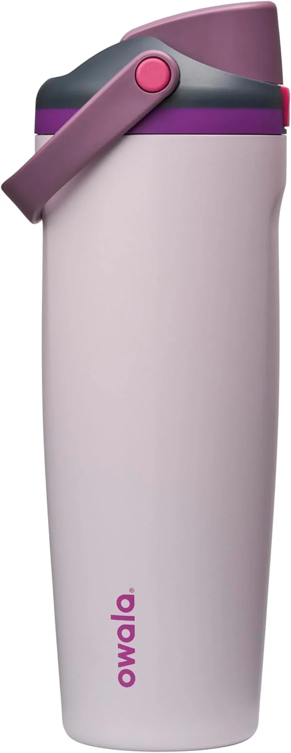Botella de agua Owala FreeSip Sway acero inoxidable 30 oz Dreamy Field