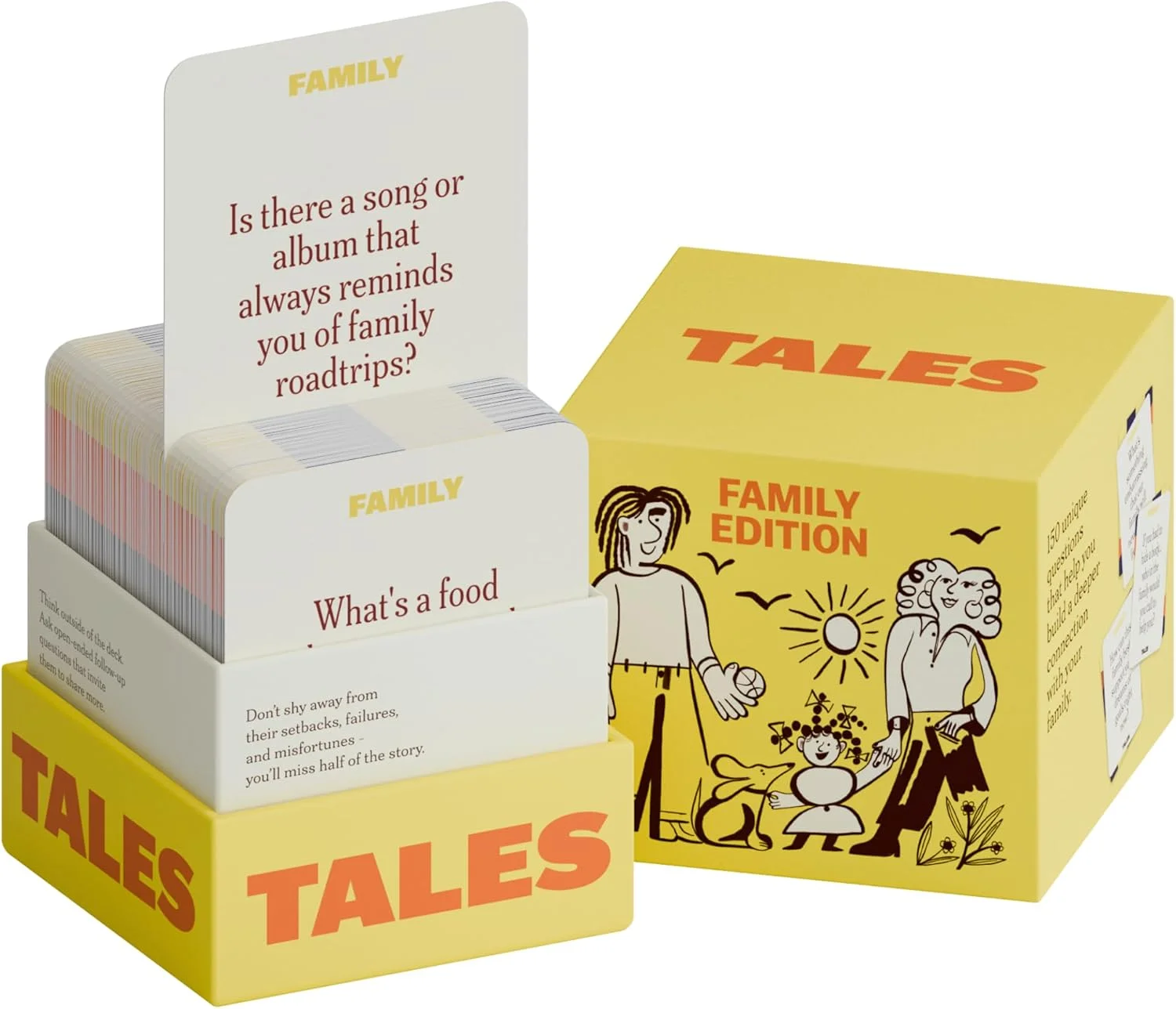 Cartas de Conversación TALES Family Edition 150 piezas