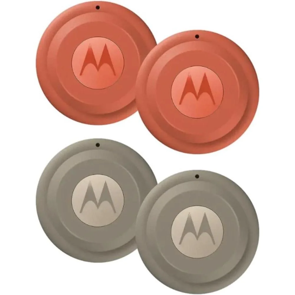Motorola Moto Tag 2 con Bluetooth 6.0 y UWB compatible con Android Find My Device y Find Hub, Pack 4 colores