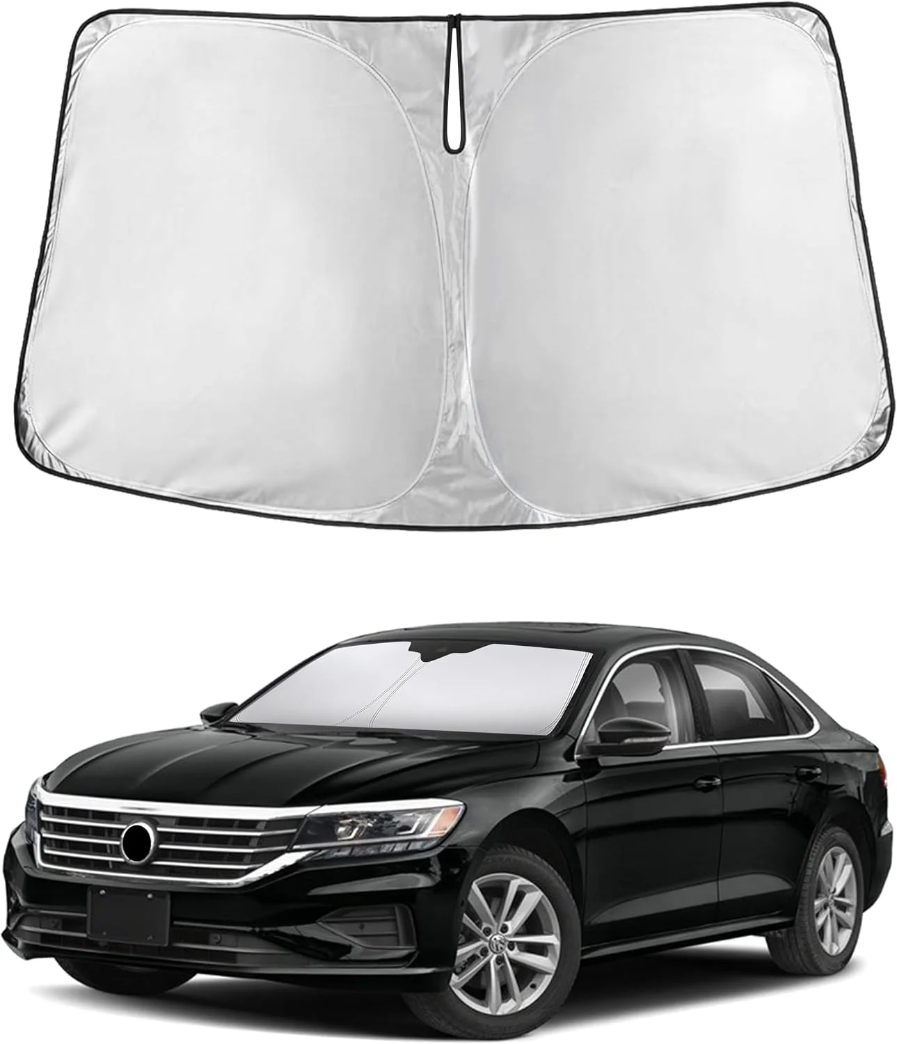 Parasol para parabrisas EcoNour compatible con Volkswagen Passat 2012-2022