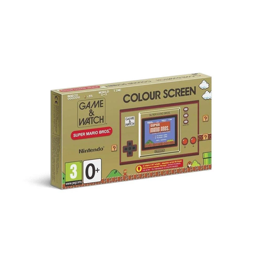Nintendo Game & Watch: Super Mario Bros. Handheld Console (Entrega inmediata)