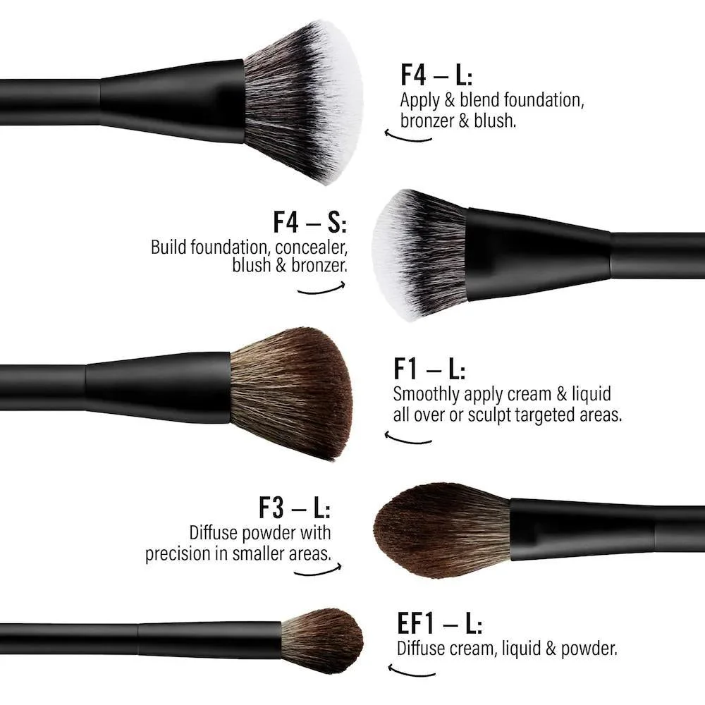 Mario's Essential Set de Brochas de Maquillaje