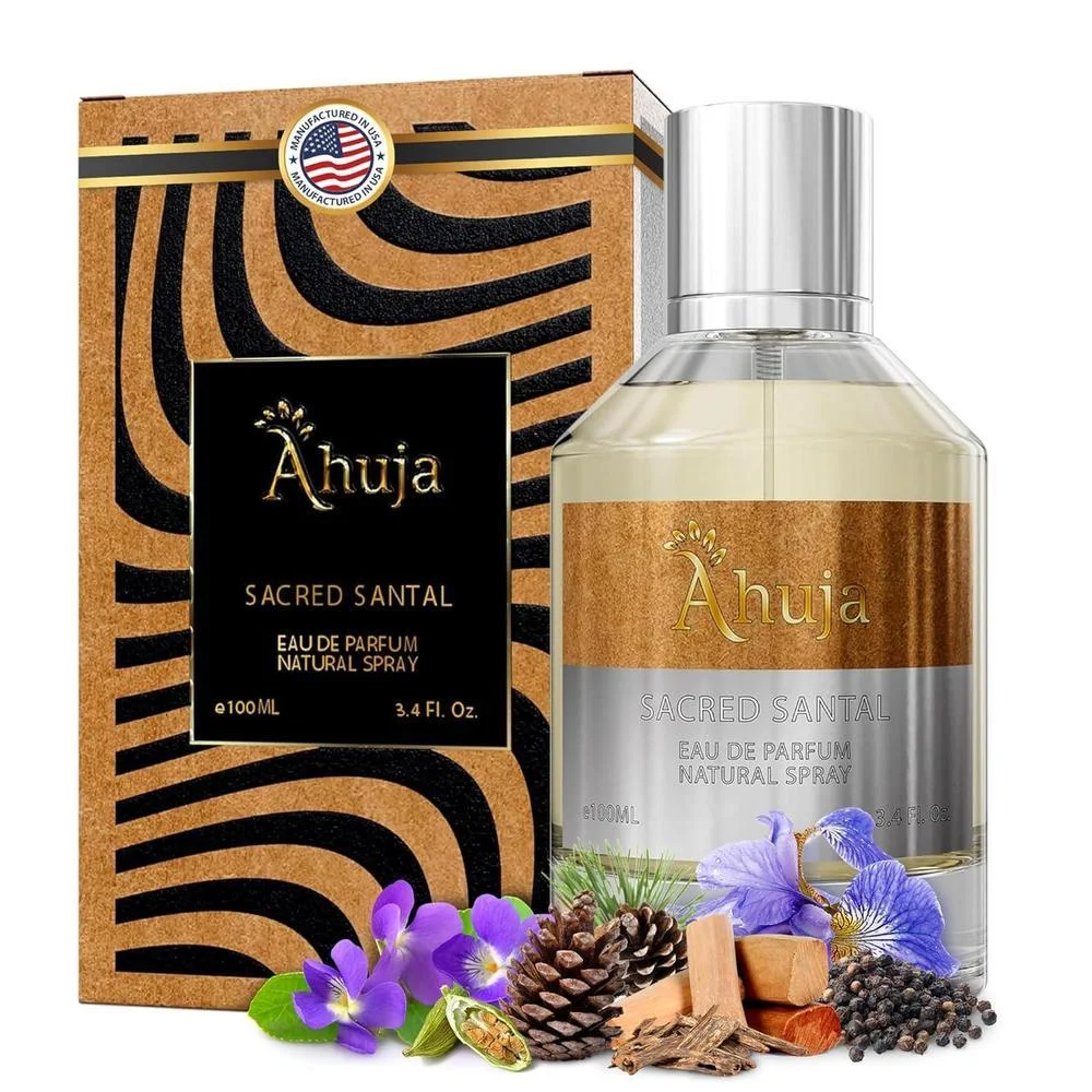AHUJA Sacred Santal Eau de Parfum Unisex Perfume