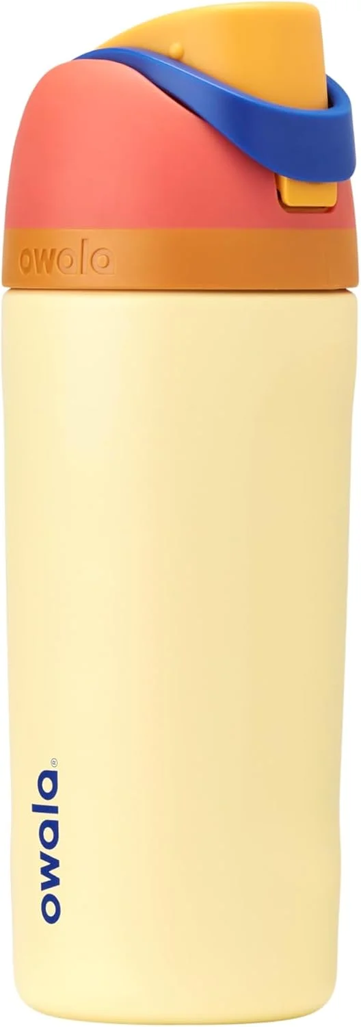 Botella de agua Owala FreeSip Kids acero inoxidable 16 oz Misty Horizon