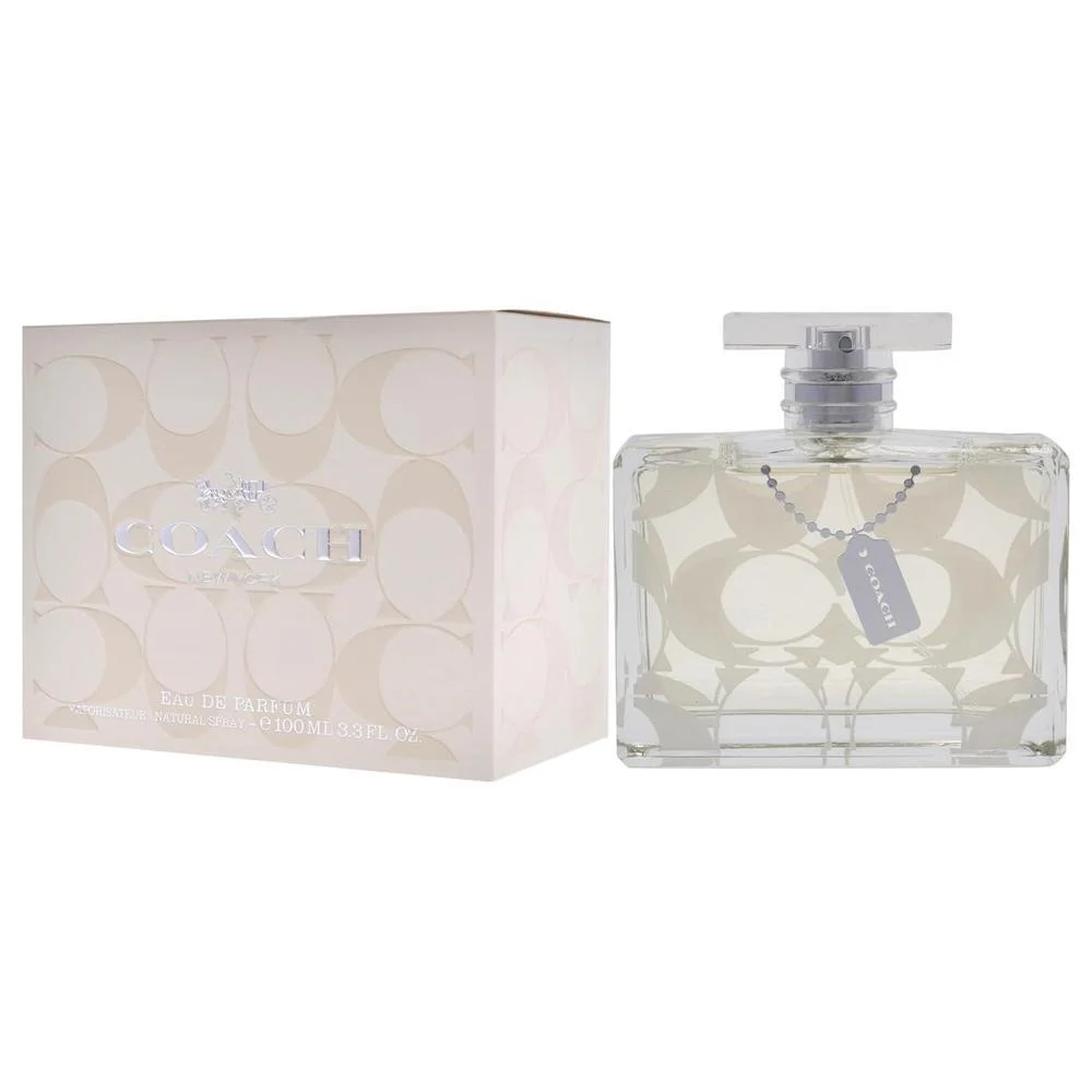 Coach Signature Eau De Parfum - Ideal para mujeres que buscan una fragancia floral y amaderada duradera con notas de jazmín y azahar