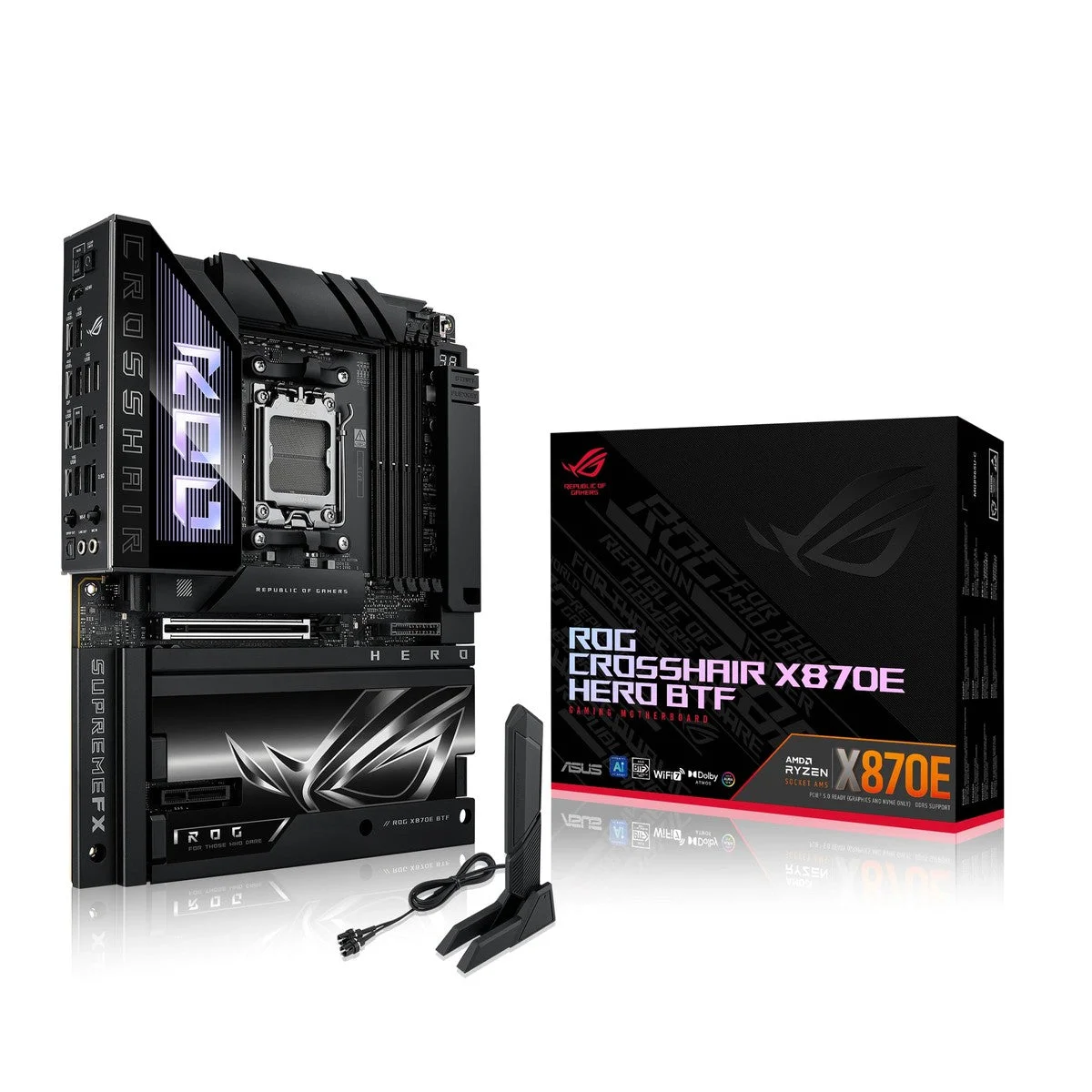 Placa Madre ASUS ROG Crosshair X870E Hero BTF AMD ATX