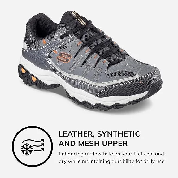 Skechers Afterburn M. Fit Charcoal Gray