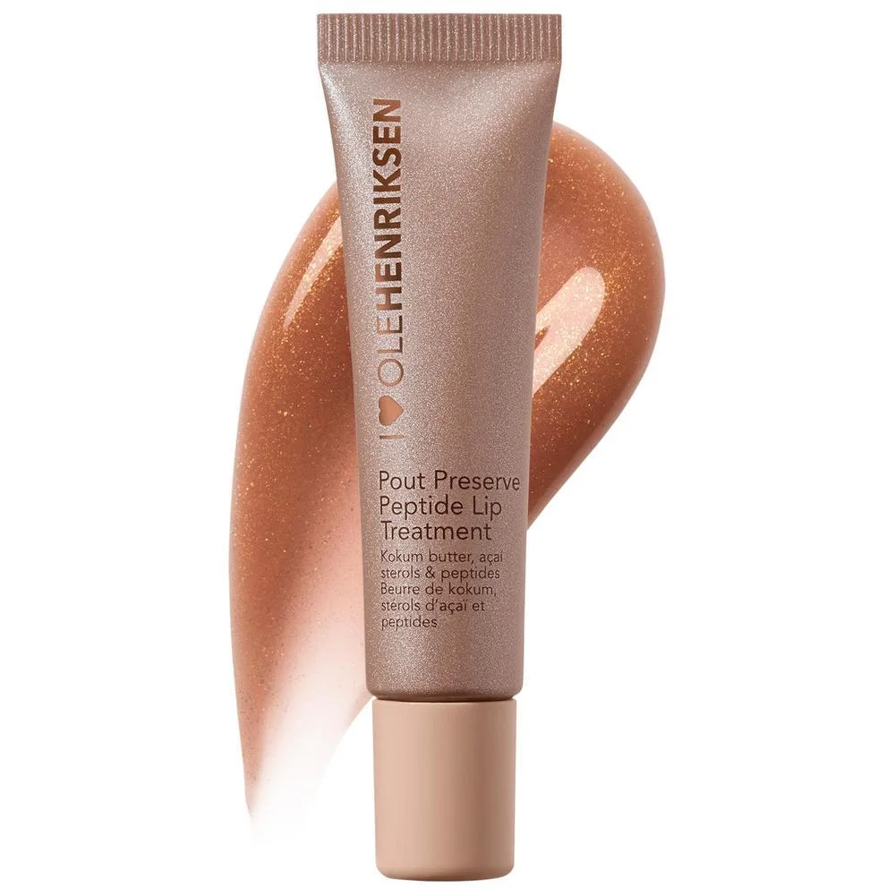 Pout Preserve Tratamiento Labial Hidratante con Péptidos - Citrus Sunshine - sheer tint + fresh citrus scent - Creme Brulee Glimmer