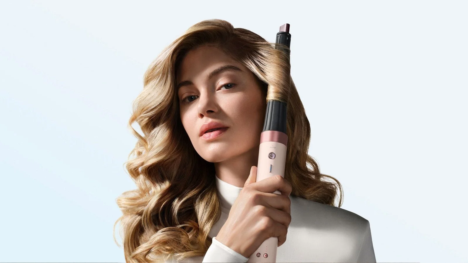 Dyson Airwrap Co-anda 2x Liso+Ondulado Ceramic Pink/Rose Gold