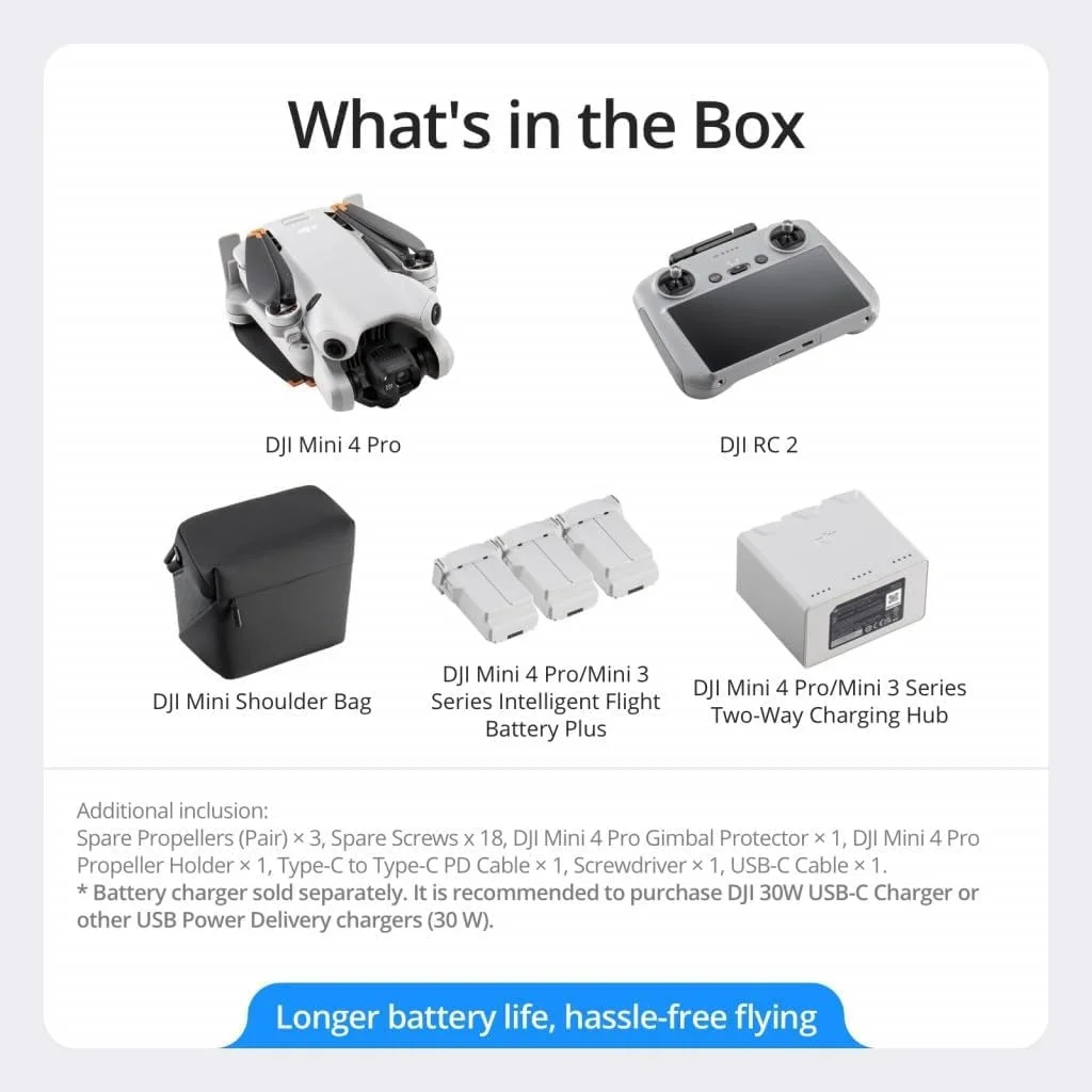 DJI Mini 4 Pro Fly More Combo Plus (DJI RC 2)