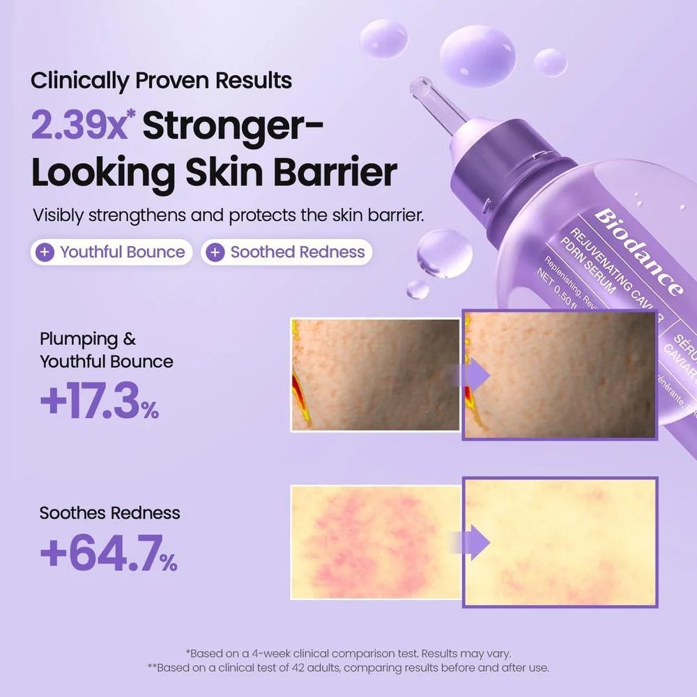 Biodance Caviar Pdrn Suero Facial Con Adn De Salmón, Hidrata, Nutre, Mejora Elasticidad, 15ml