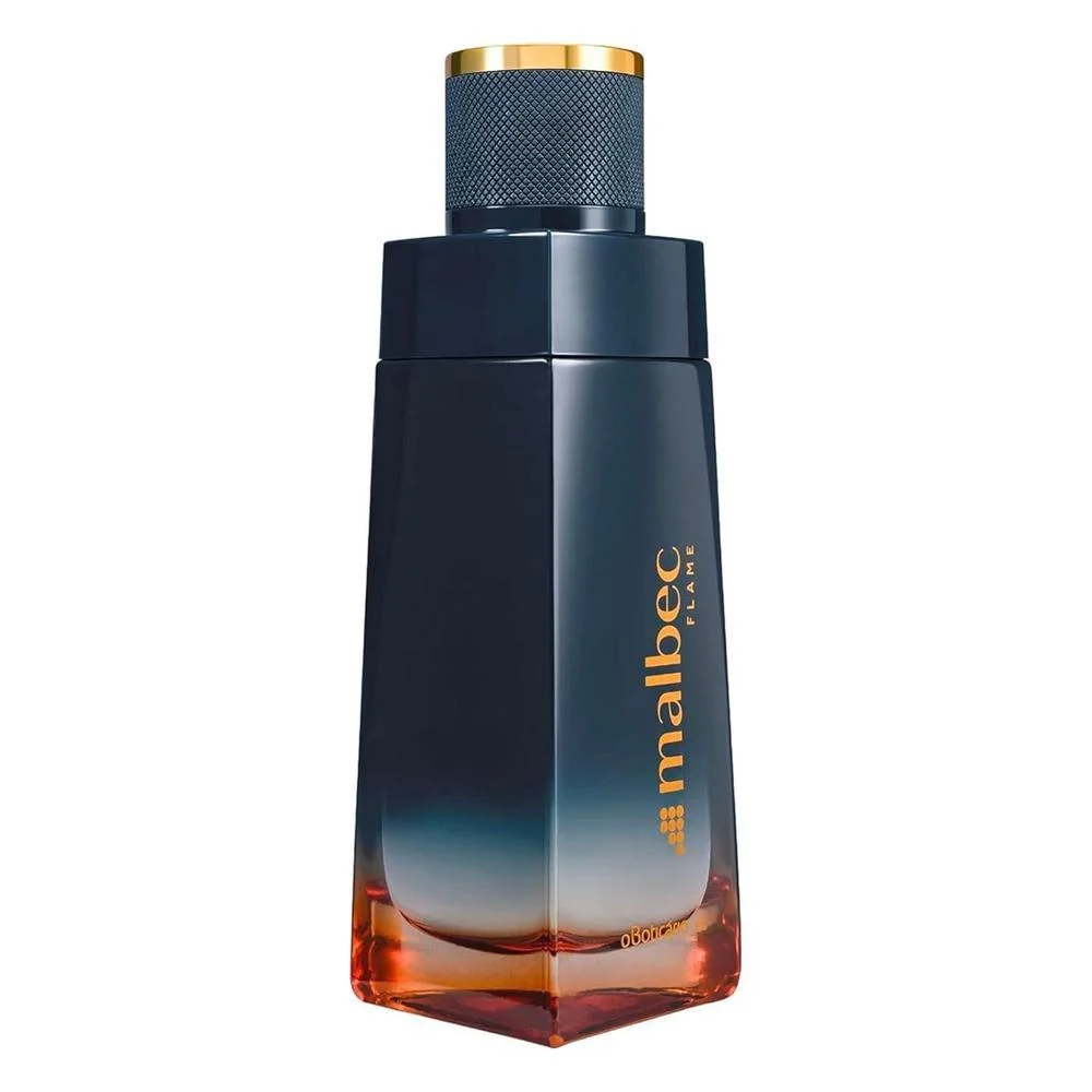 Malbec Eau De Toilette Flame de O Boticário, colonia para hombres con aroma a uva Nerello amaderada y vetiver