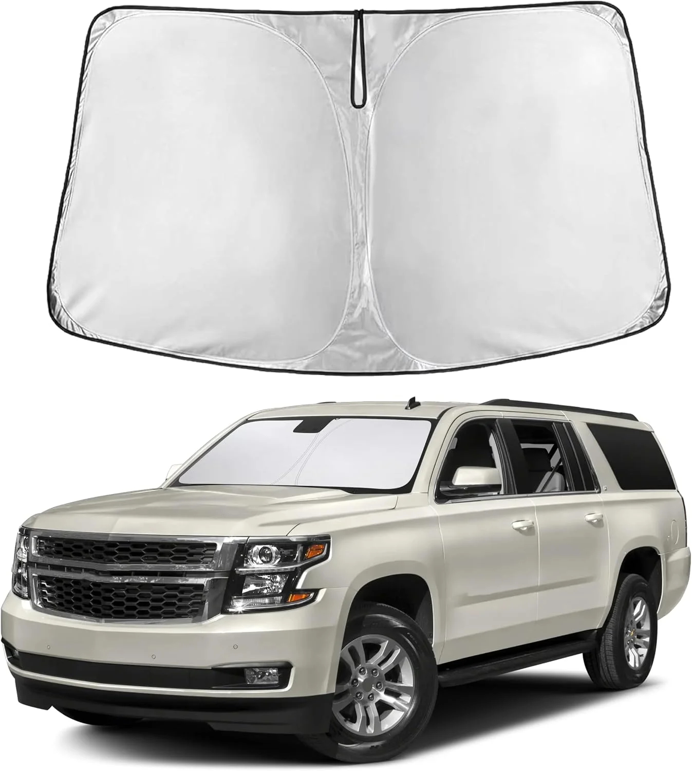 Parasol para parabrisas Econour para Chevrolet Suburban/GMC Yukon 2015-2020