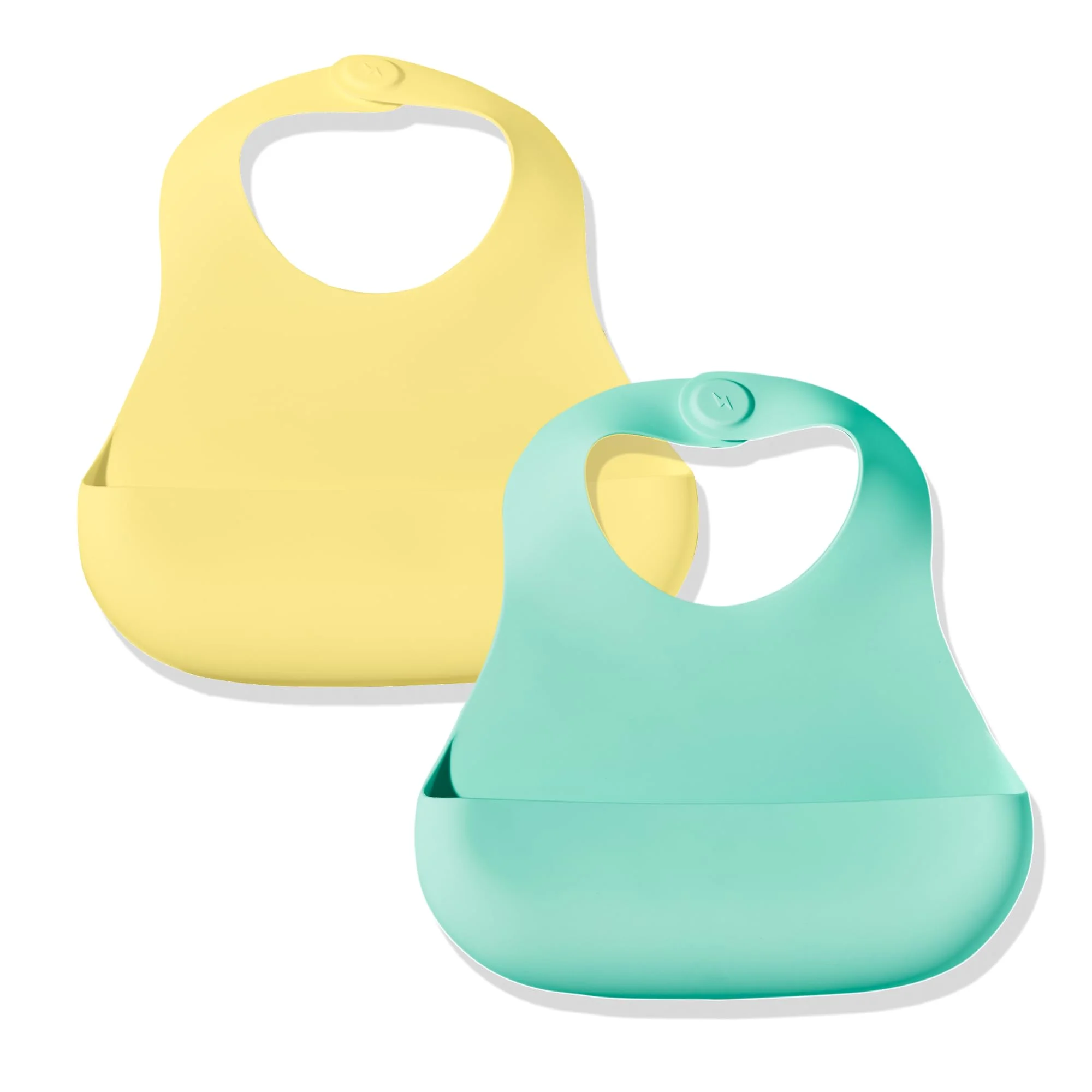Babero de silicona magnético Babynetic 2 piezas impermeable