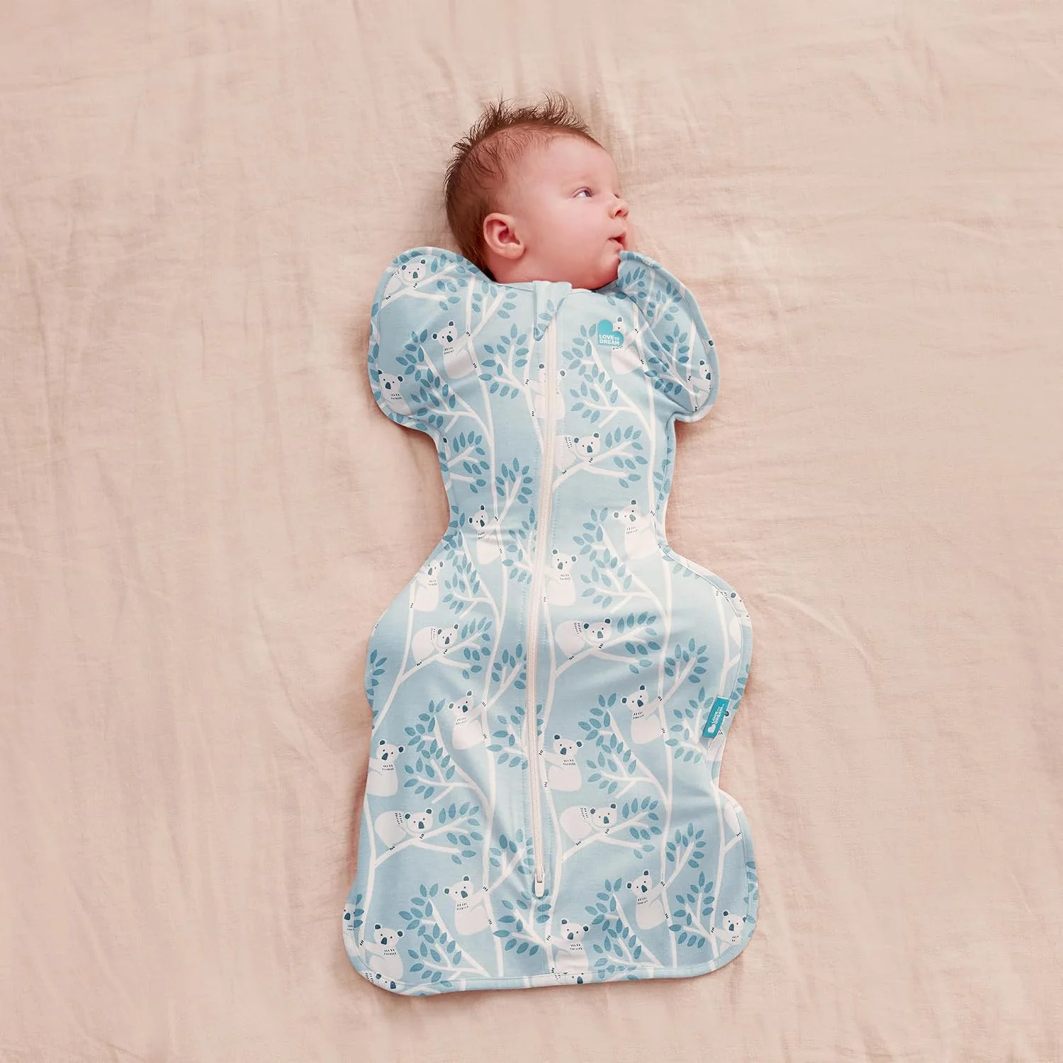 Manta de envolvimiento Love to Dream Swaddle Up, talla S, 8-13 lbs, diseño Koalas