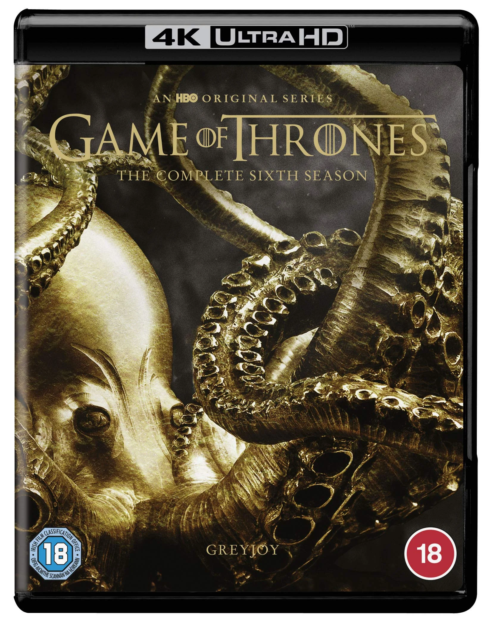 Game of Thrones: Season 6 [4K Ultra HD] [2016] [Blu-ray] [Region Free] [4K UHD]