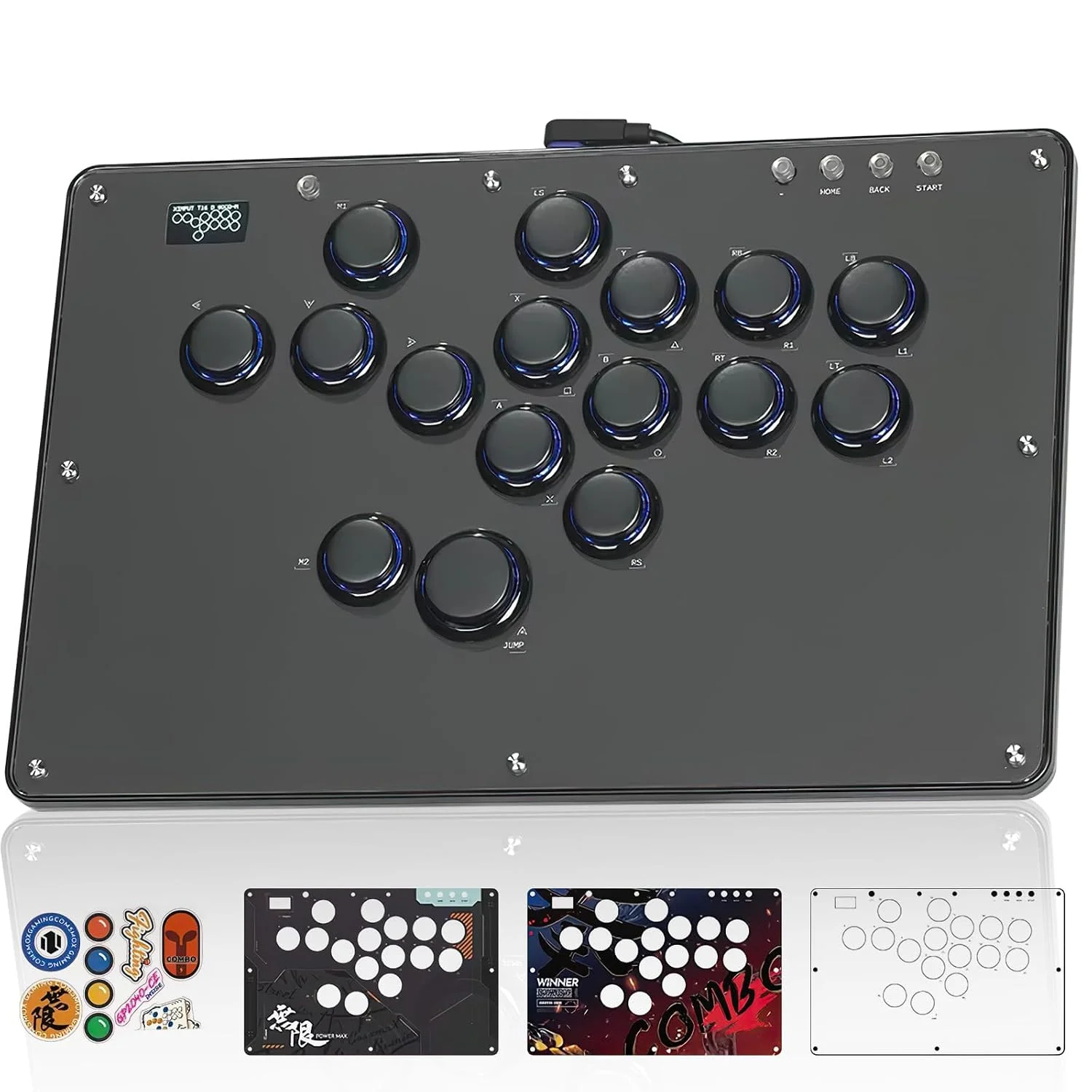 Control Arcade Sehawei U16 Leverless Hot-Swap 16 botones