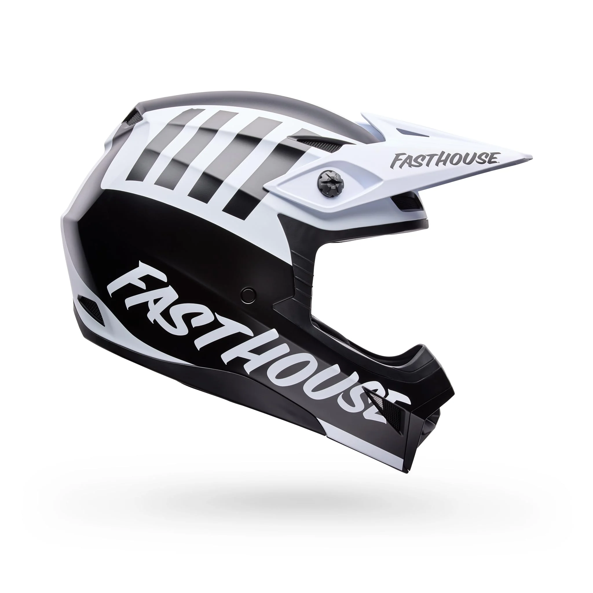Casco Bell MX-10 MIPS Black/White Fasthouse Talla Mediana