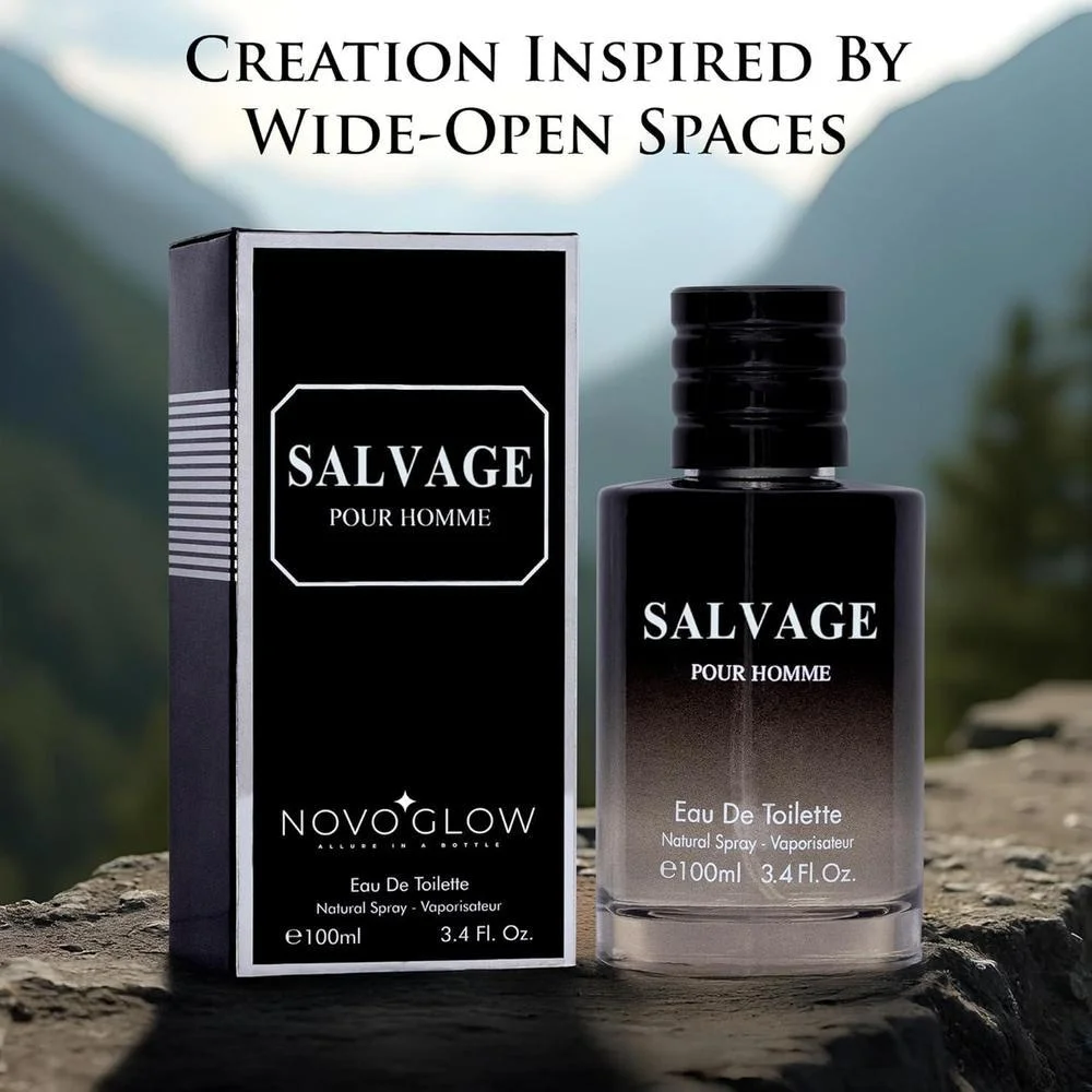 Salvage for Men Eau De Toilette para hombre, refrescante y cálido aroma masculino. Ideal para uso diario y como regalo