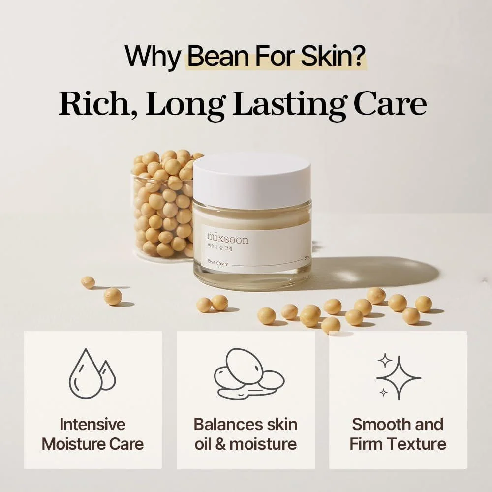 Mixsoon - Crema Facial Hidratante Con Soja Fermentada 25ml