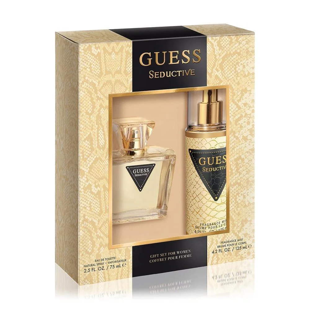 Set de Fragancias Guess Seductive Mujer Eau de Toilette 2.5 fl oz + Body Mist 4.2 fl oz