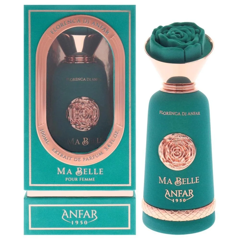 Ma Belle para mujer Extrait De Parfum Spray con fragancia amaderada, floral, picante, ámbar y vainilla
