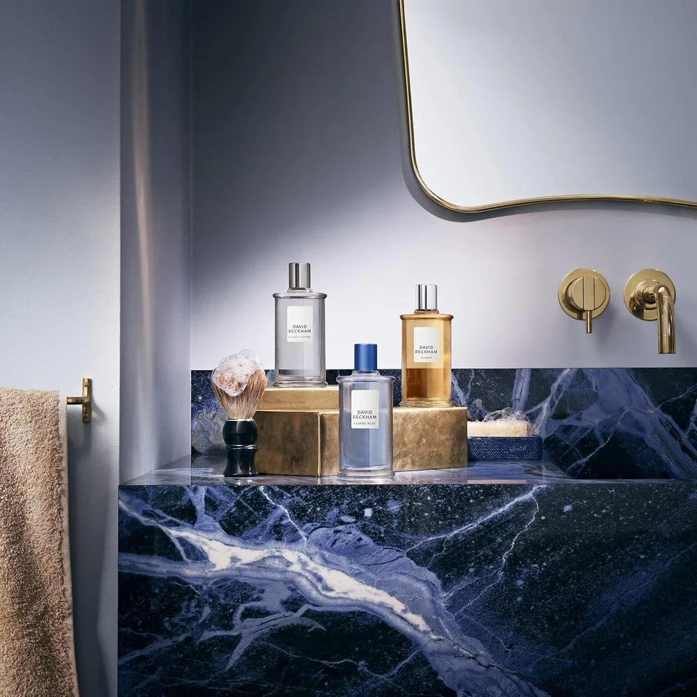 Classic Blue de David Beckham para hombre, eau de toilette con fragancia vibrante de notas cítricas y amaderadas