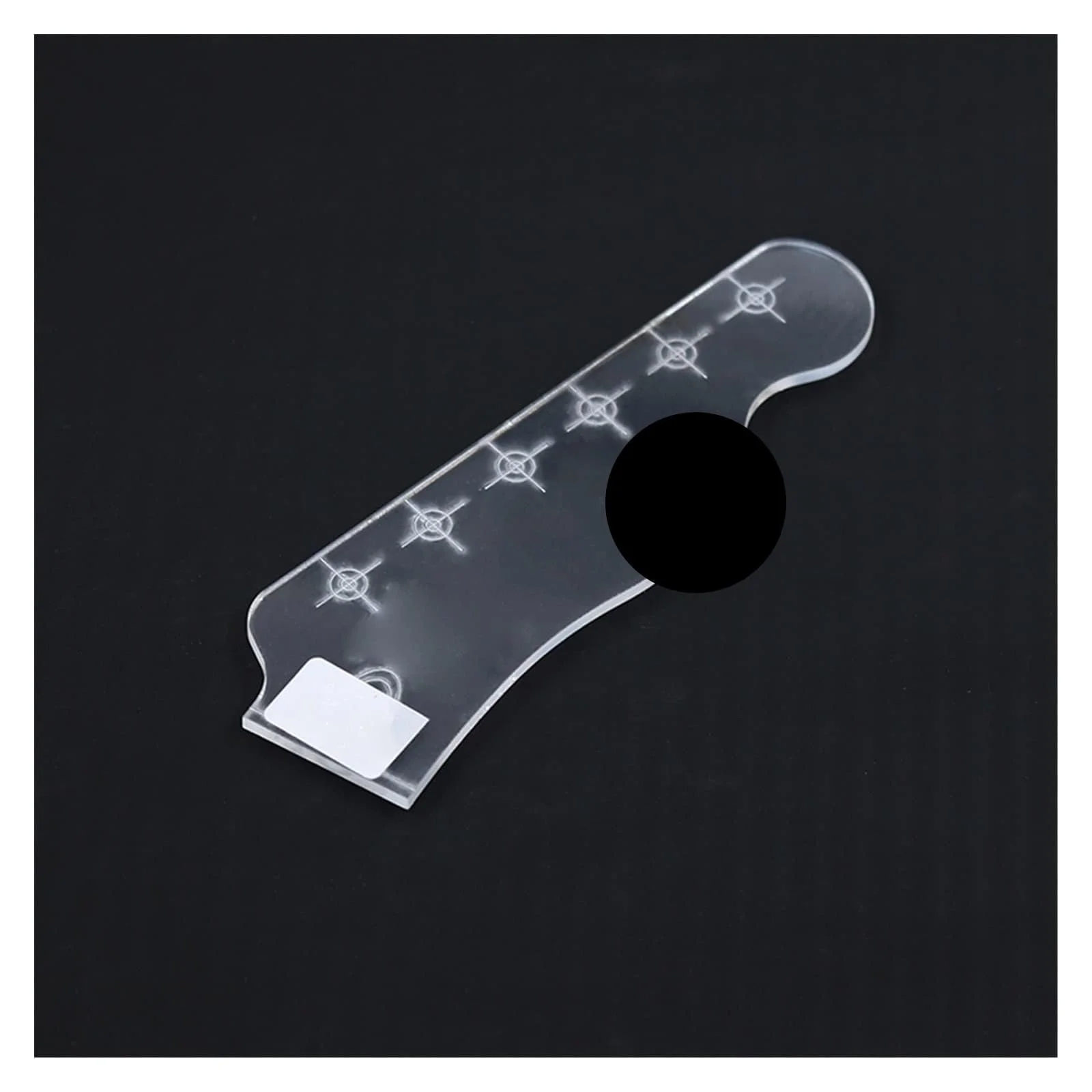 Plantilla de cabeza de guitarra Cobyda transparente para guitarra eléctrica, acústica y ukelele