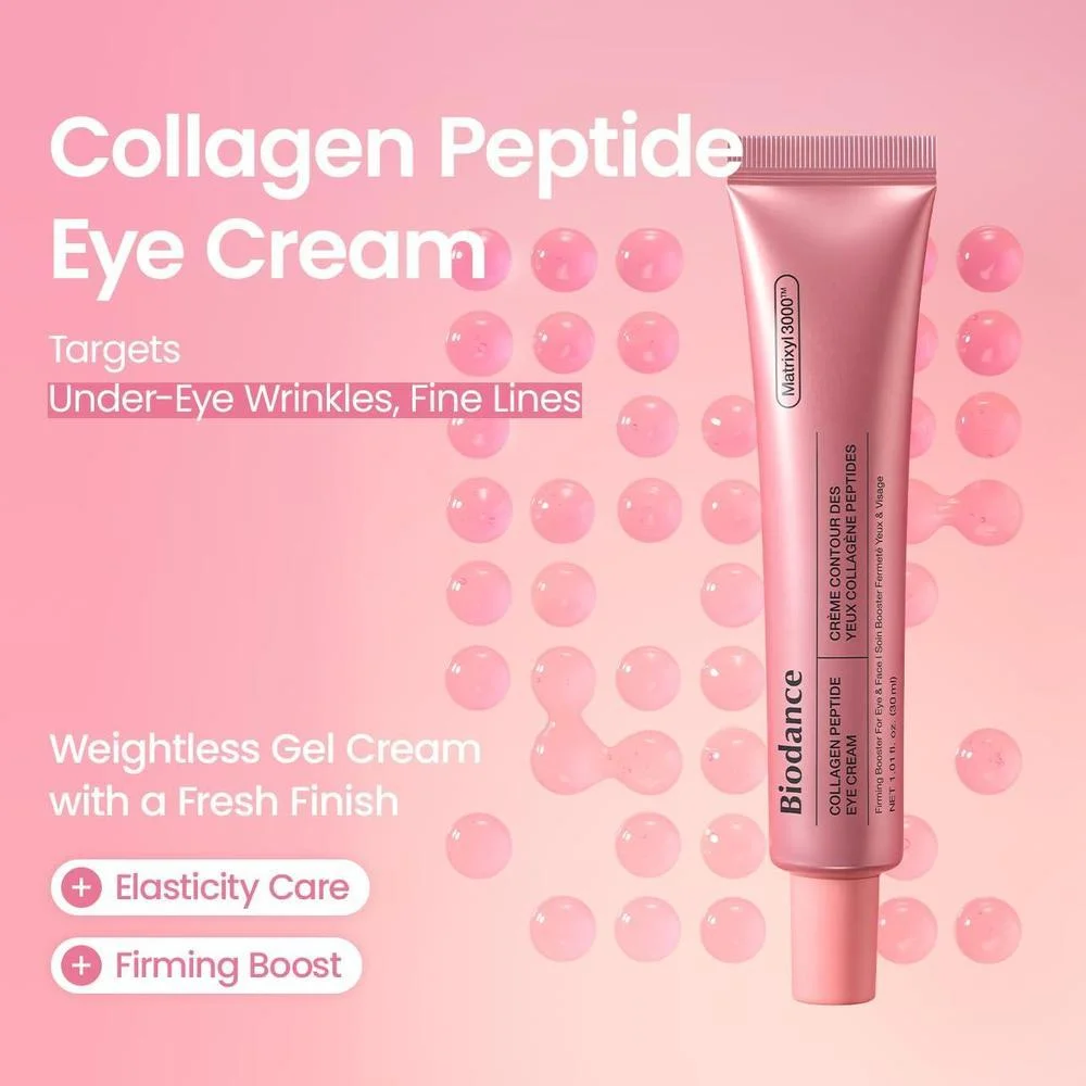 Biodance Crema Ojos Colágeno Y Péptidos, Antienvejecimiento, Reafirmante, Regalo Cuidado Personal Mujeres 30ml